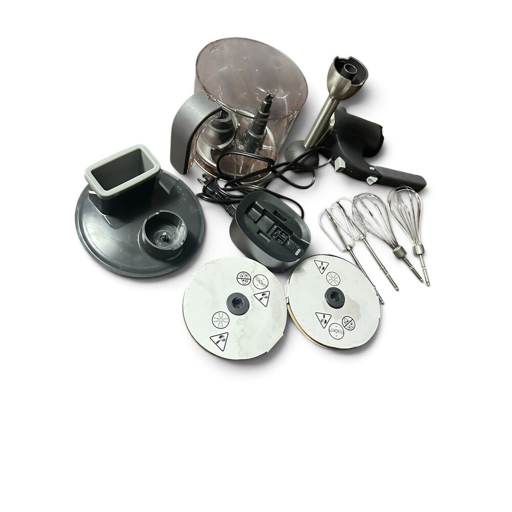 Pampered Chef FLEX+ Multi Prep Set Cordless Blender Food Processor Mixer Parts